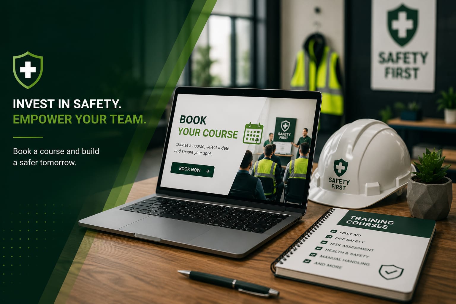 Book Course with First Aid Safety Consultancy