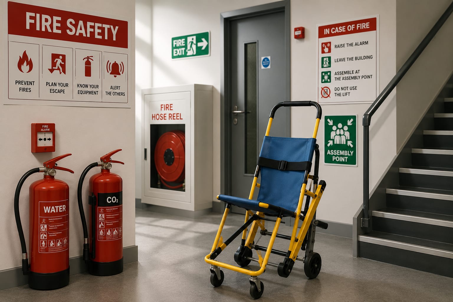 Evacuation Chair Training of FirstAidSafetyConsultancy
